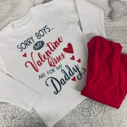 Sorry Boys... Valentine's Long Sleeve Lounge Set